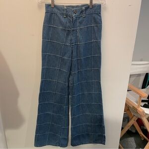 Vintage Wrangler Patchwork Flare Jean
